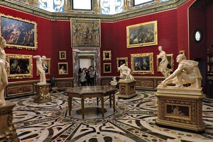 Visita guiada a pé de Florença com Uffizi e Accademia