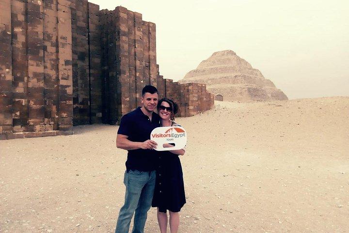 Dagstur på Pyramiderna, Sakkara och Memphis