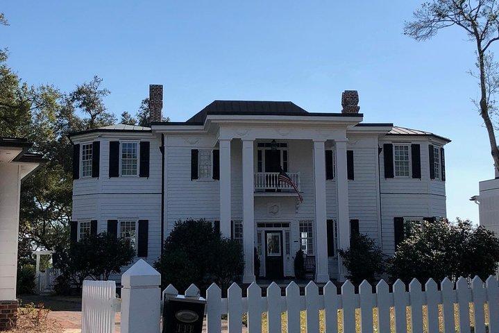 Escenas de la historia de Shem Creek y tour a pie de camarones