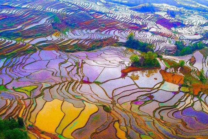 4 nätter 5 dagars Yunnan privat turné från Kunming till Yuanyang och Jianshui
