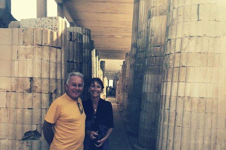 Tour privado de un día en las pirámides y el Viejo Cairo
