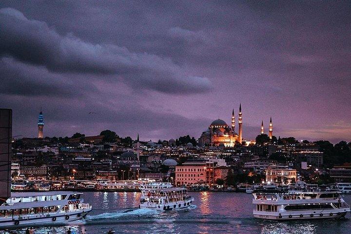 Bosphorus Dinner Cruise for Transit Passengers with Pick up