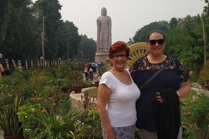 Sarnath, le lieu de la première cérémonie de Budhha.