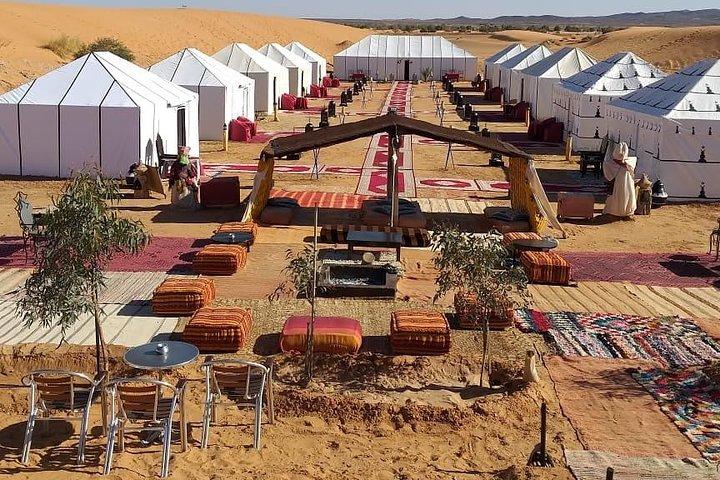 A luxury tour desert from Marrakech kasbah ben hedou ouarzazat gorges dades fes
