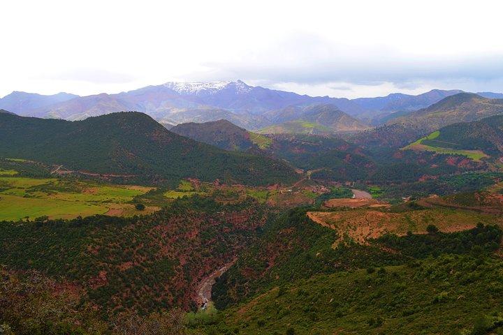 マラケシュからのアトラス山脈と4つの渓谷のプライベートツアー