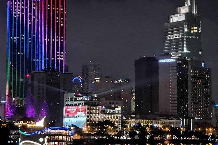 HCMC Magical Night Views: Bitexco Tower & Dinner Cruise