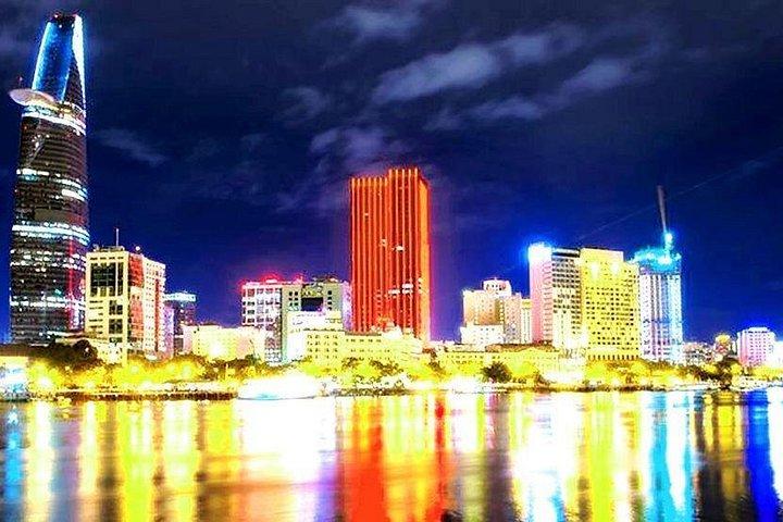 HCMC Magical Night Views: Bitexco Tower & Dinner Cruise