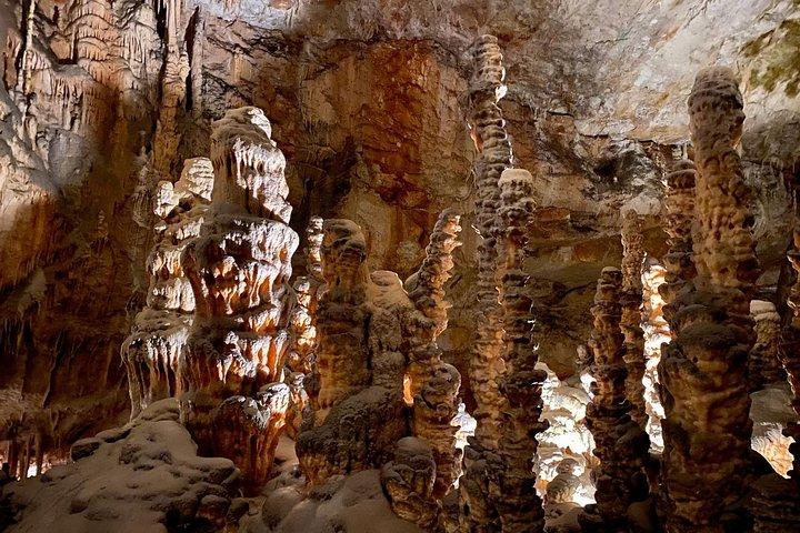 Postojna Cave Day Trip Från Ljubljana