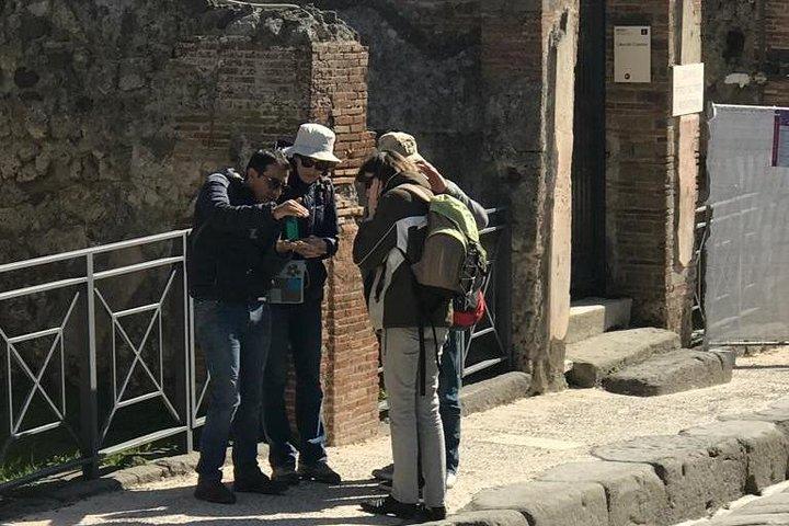 Pompeji mit einem Archäologen, das Original!!!