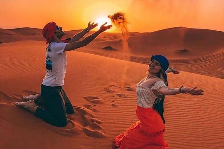 LUXURY Desert Camp: 3 Days Marrakech to Merzouga and Camel Trek