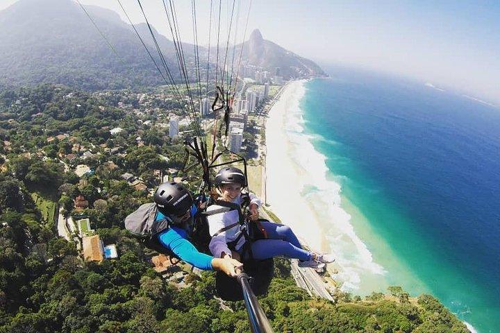 Volo in parapendio a Pedra Bonita//São Conrado/RJ