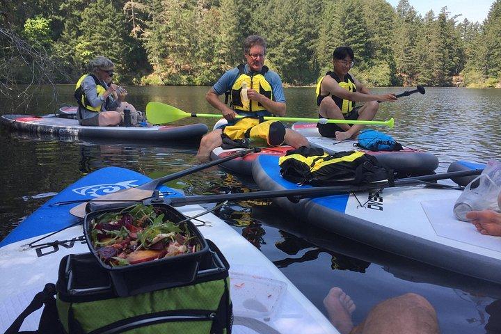 Paddling Thetis Lake