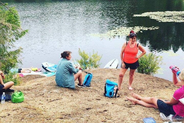 Paddling Thetis Lake