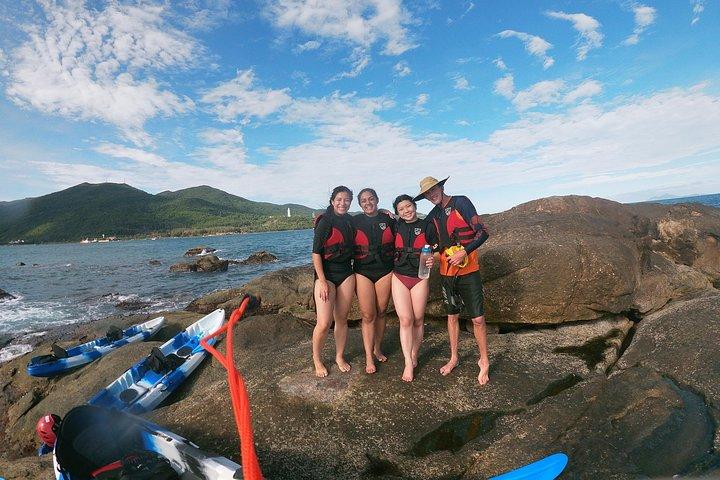 Kajak- og snorkeltur halv dag