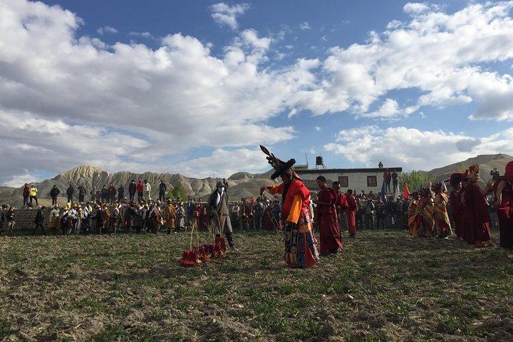 Escursione al festival Upper Mustang Tiji per 18 giorni