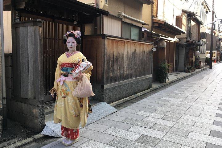 京都祇園ナイトウォーク：芸者街と飛電街めぐり