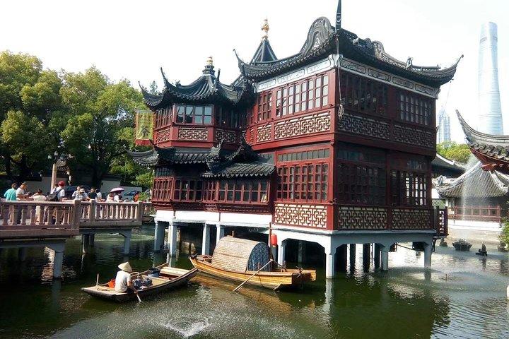 Visite guidée privée d'une journée à Shanghai avec ramassage et déjeuner