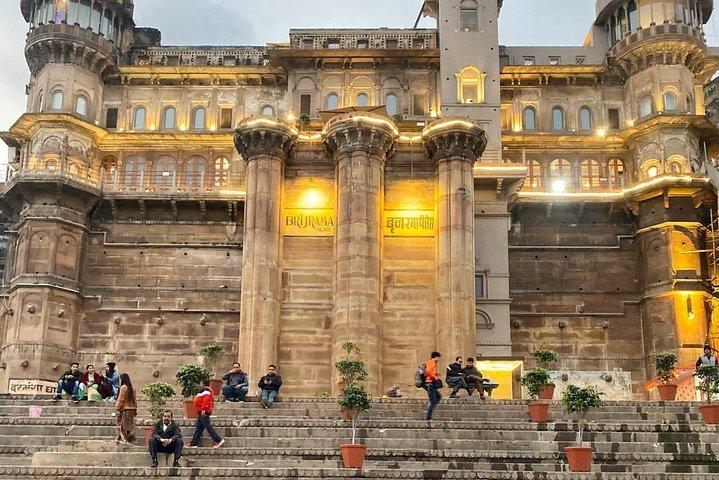 Privat Full-Day Varanasi Tour med Bådtur