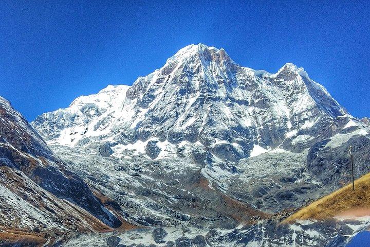 Excursión guiada privada al campamento base de Annapurna