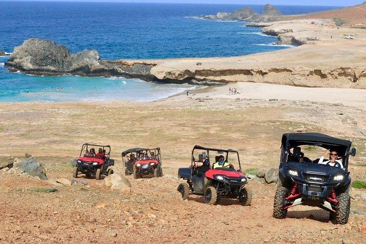 Aruba UTV, ATV Adventure to Beach avec saut de falaise