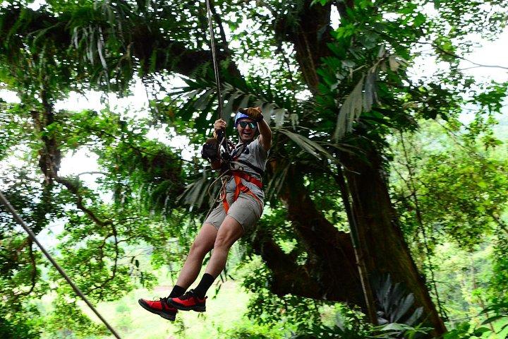 Canopy Tour + Tarzan Swing + White Water Rafting