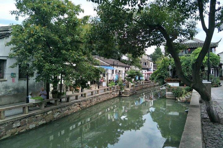 Kleine groep: dagtocht naar Suzhou vanuit Shanghai met Suzhou Museum, Pingjiang Road