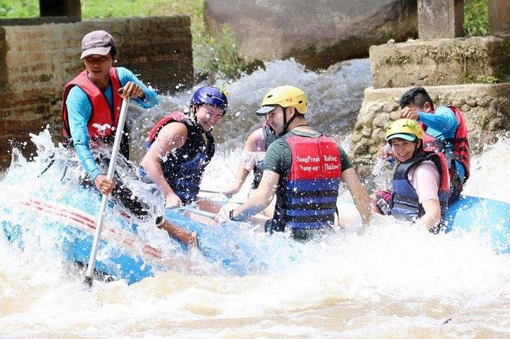 Rafting en eau vive à 5 km et excursion dans la jungle au départ de Phuket