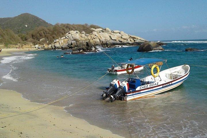 Visita due spiagge Cinto e Crystal Parque Tayrona