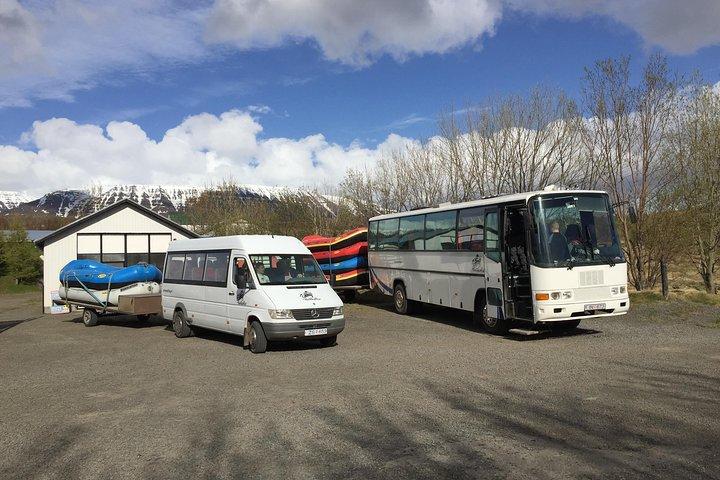 Begeleide Zit op Top Kajak Tour in de buurt van Akureyri