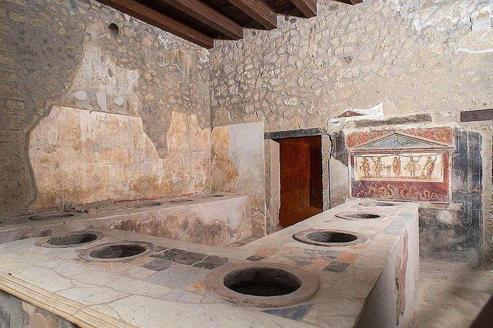 Från Neapel: privat besök Pompei, Herculaneum och lunch på berget Vesuv.