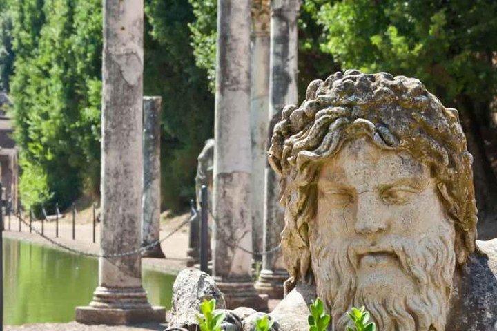ローマのVilla d'EsteとVilla Adriana SkipTheLineチケットが含まれています