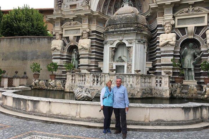ローマからのVilla D'EsteとTivoli SkipTheLineチケットが含まれています