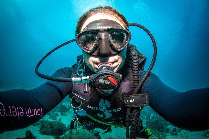 Guided Shore Dive för certifierade dykare med Scubaçao (2 tank)