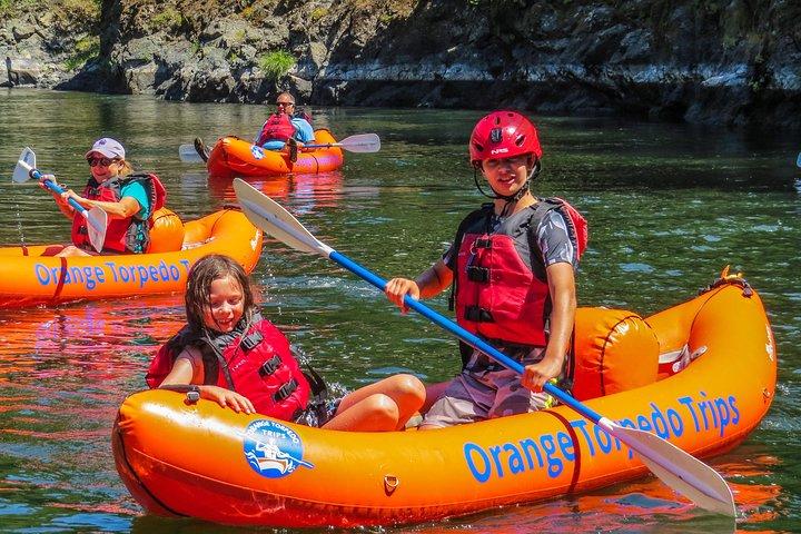 Half-Day Raft Trip des Rogue River Hellgate Canyon