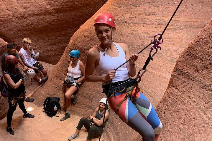 East Zion 2,5 timmars Slot Canyon Canyoneering UTV Tour