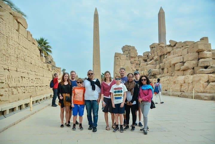 Cairo : Luxor Full Day Guided Tour & Overnight Train Rounded trip