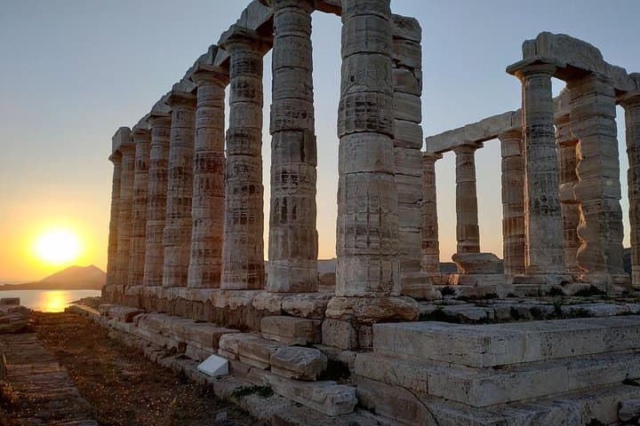 All Day Athens Highlights & Sunset Tour to the Temple of Poseidon