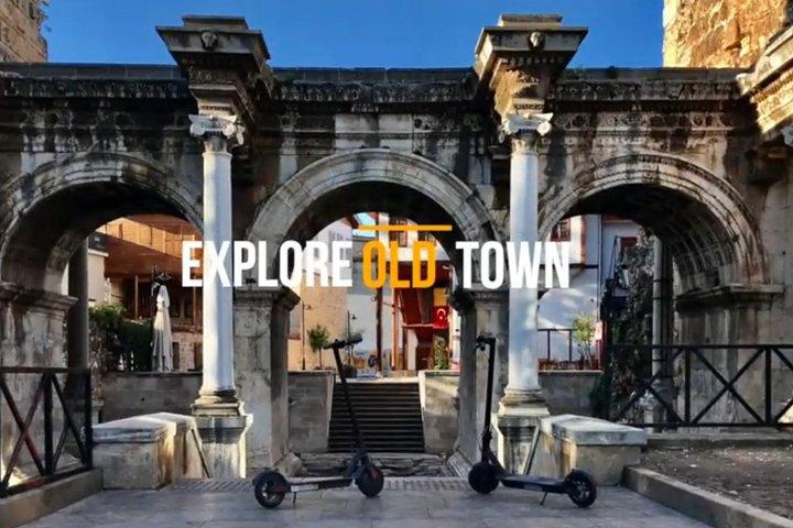 Elektrische scootertour door Antalya