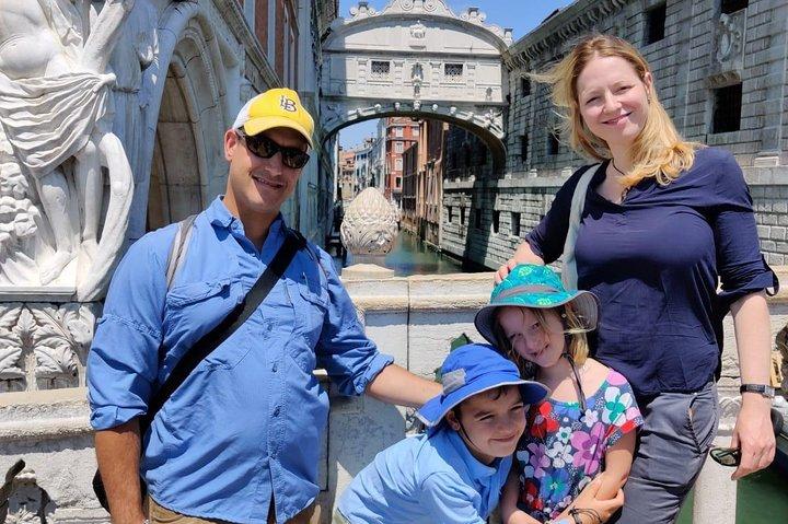 Excursão turística de Veneza para crianças e famílias