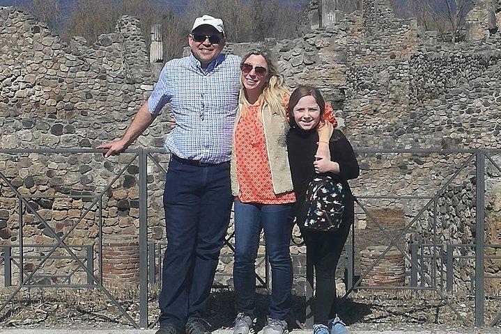 Le charme de Pompéi et d'Herculanum.Visite privée avec guide officiel