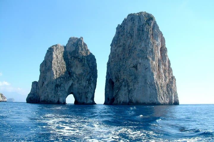Capri Boat Tour, Blue Grotto and Anacapri from Rome