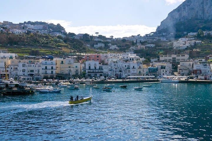 Capri Boat Tour, Blue Grotto and Anacapri from Rome