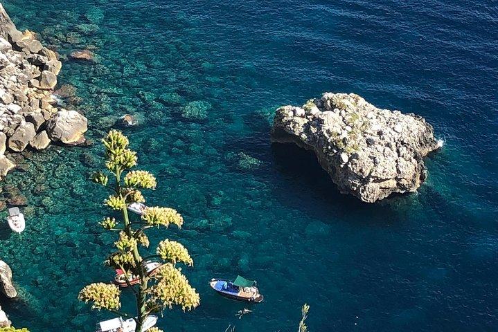 Private Capri Ganztagestour auf dem Land- und Seeweg ab Sorrent