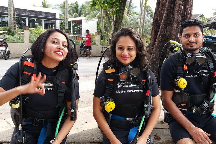 Kata Beach Dykning til begyndere Pool Training og 1 Beach Dive