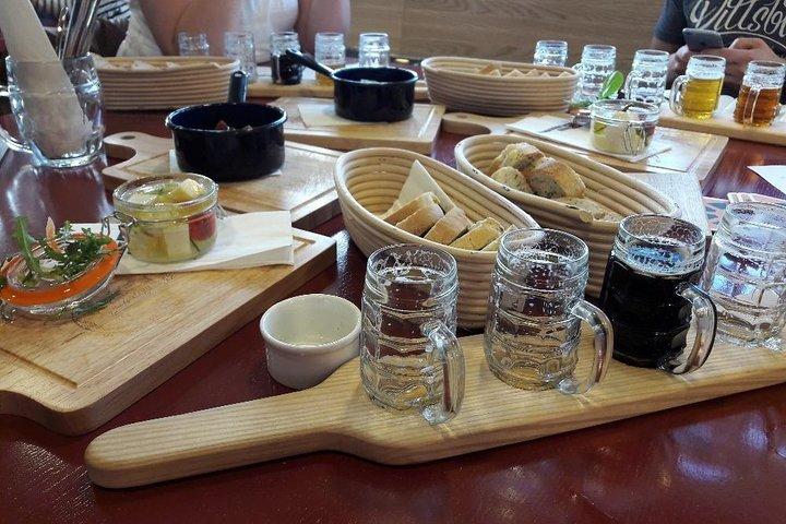 Prague Mini-Breweries Beer Tour with Czech Appetizers