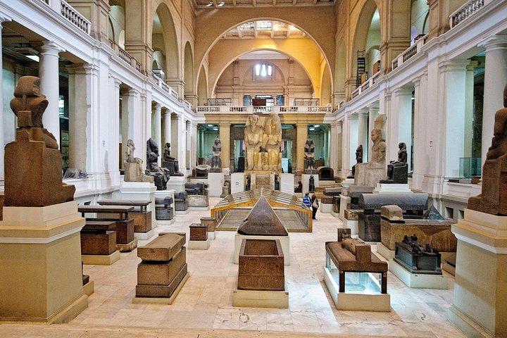 Egyptiska museet, citadellet och Khan El Khalili-basaren