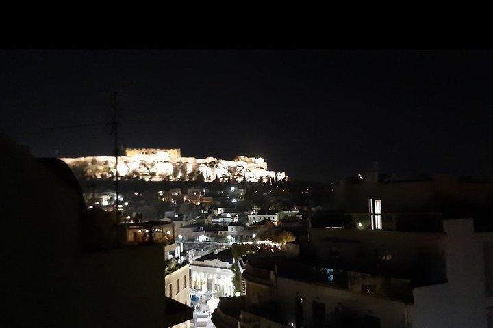 Delicious Greek Dinner Overlooking the Acropolis