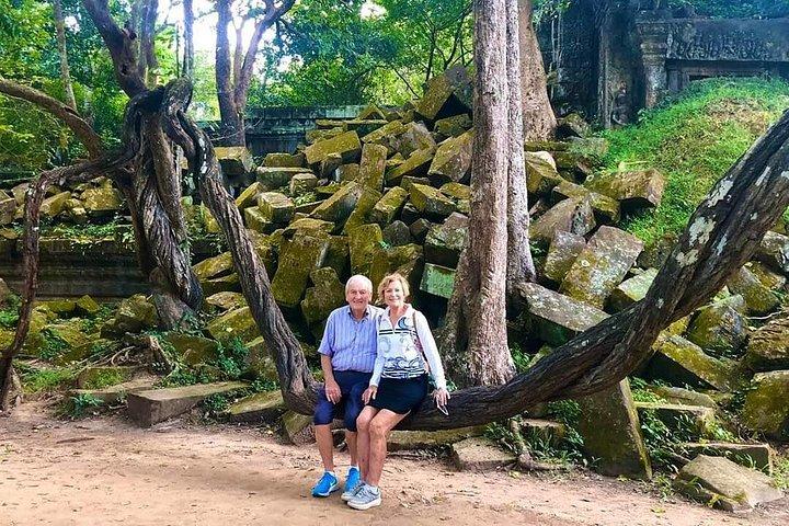 Phnom Kulen vattenfall och de heliga 1000 Lingas (Guide)