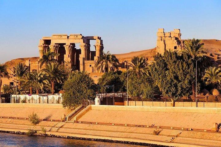 Assouan OU Louxor: visite guidée privée d'une journée complète aux temples de Kom Ombo et d'Edfou