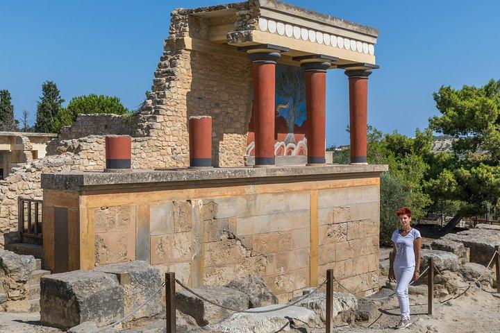 Knossos Palace privat rundtur (med Transfer från Heraklion)